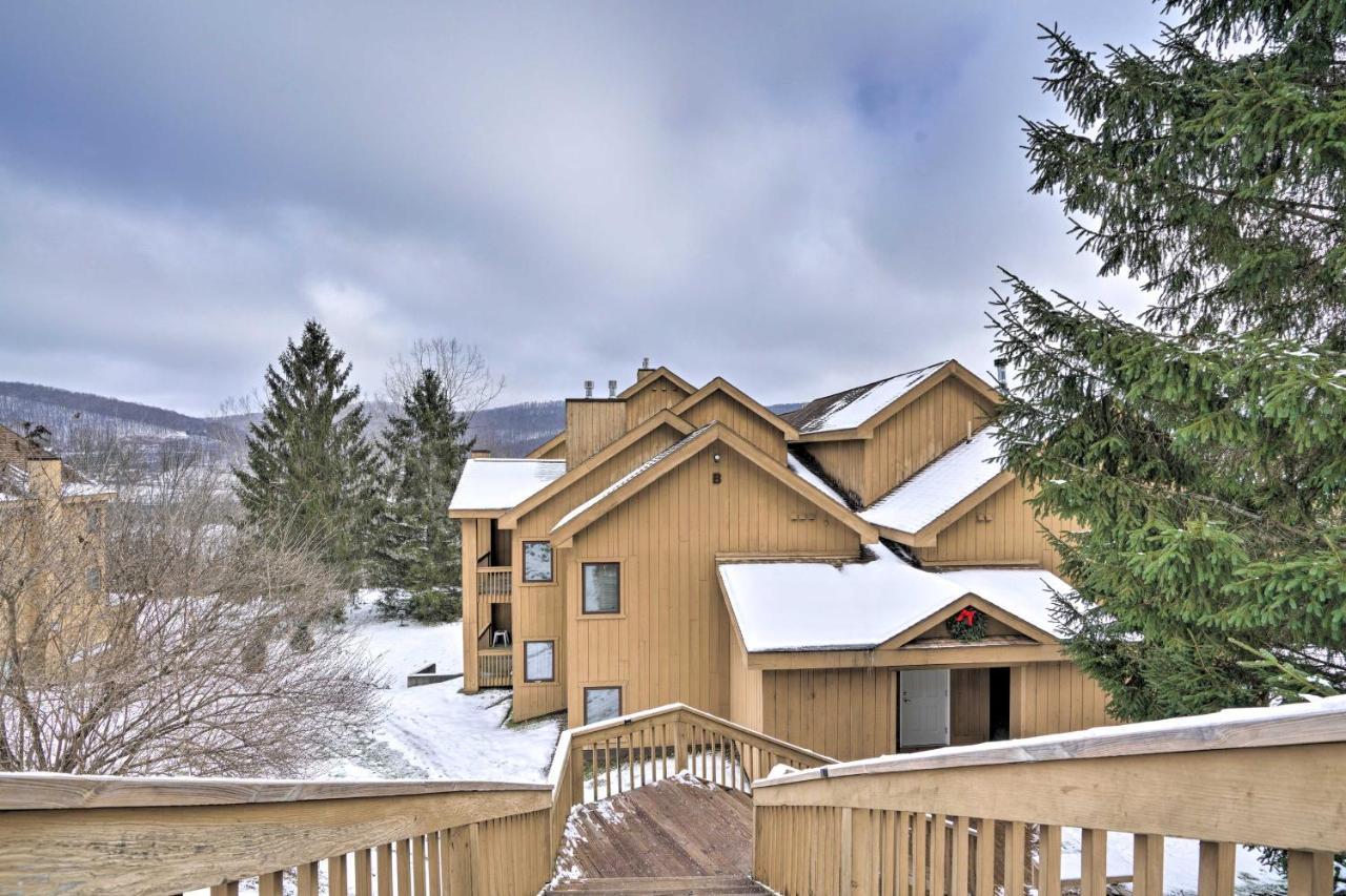 Ski-Inandout And Golf Condo With Aandc At Holiday Valley! Ellicottville Buitenkant foto